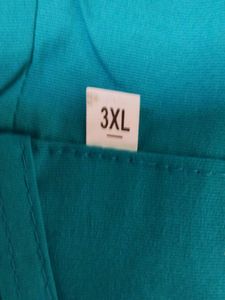 Teal Blue Ladies Pants(SIZE-3XL)