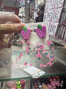 Floral Statement Earrings any1