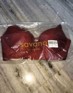 SAVANA Maroon Push-Up Bra