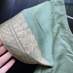 Pure Chanderi Silk Blouse