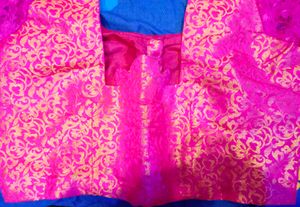 Pink &amp; Gold Blouse