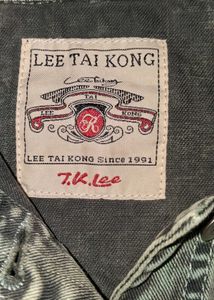 Washed Black Denim Vest