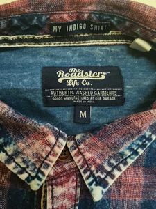 roadster indigo dyed shirt limited edition