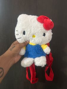 Cute Hello Kitty Plush Backpack