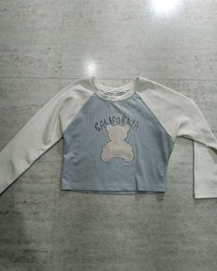 "California" Graphic Top