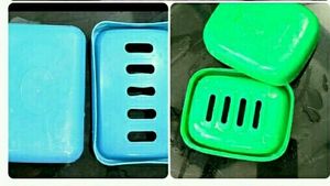 Pack 2 Plastic Soap Box 🎁