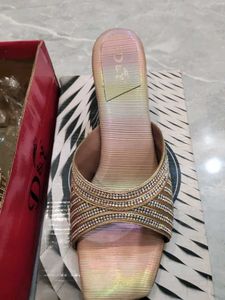 Sparkling Wedge Sandals