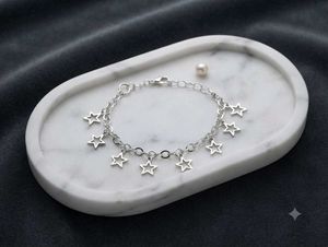 Silver Star Charm Bracelet