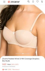 Unsued Padded Wired Bra