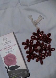 Juicy Chemistry Organic Rose Water with freebie