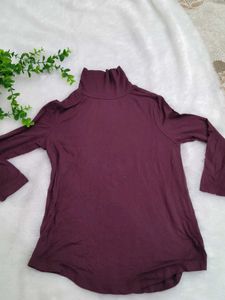 Full sleeve helter neck top
