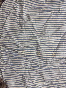 Classic Striped Button-Down Shirt