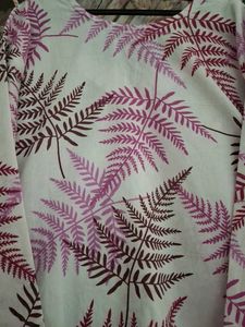 Beautiful Floral Print Kurta