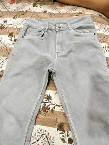 Stylish Grey Denim Jeans