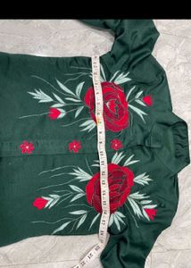 Embroidered Kurta Set with Trousers