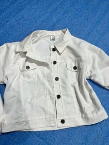 White Denim Jacket