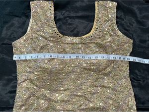 Stunning Sequined Kurta Set with Palazzo Pants