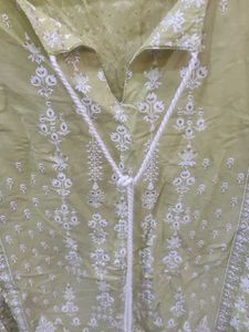 Green Printed Top