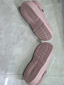 Cute Pink Clogs with Charms