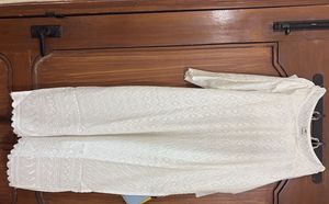 NEW Elegant White Chikankari Kurta