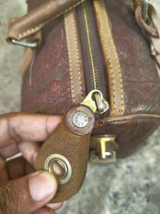Vintage Etro Paisley Boston Bag