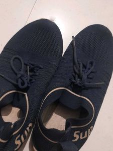 like New  Blue Casual Sneakers