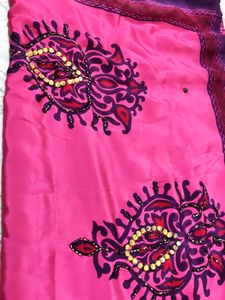 crepe silk saree soft fabric stone work