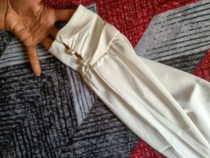 Stylish Cold Shoulder White Top