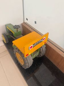 John Deere Toy Tractor with Trailer