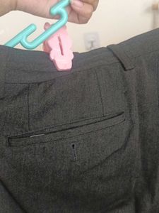 Unisex Dark Grey Casual Trousers