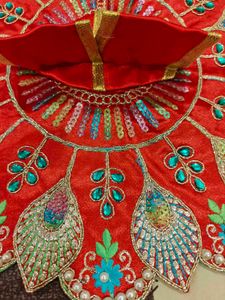 Beautiful designer dress for laddu gopal ji