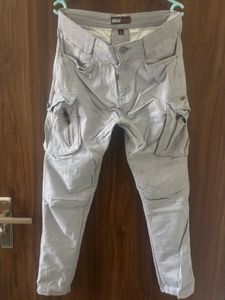 Men's Cargo Pants - Grey