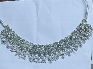 Designer Kundan & Pearl Jewellery Set