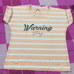 Striped Graphic T-Shirt
