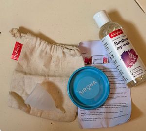 Sirona Menstrual Cup - Pad-Free Periods