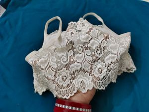 White Lace Bralette Price Dropped