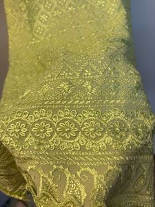 Beautiful Green Embroidered Kurta