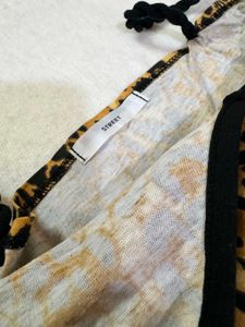 Leopard Print Spaghetti Strap Top