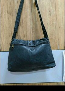 Stylish Studded Leather Crossbody Bag