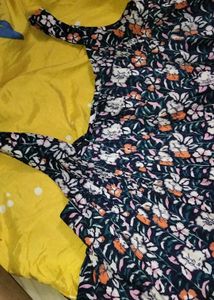 Floral Print Tiered Top
