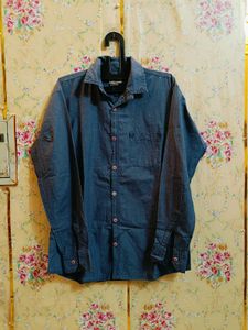 🇳🇿💫🎀Stylish Blue Speckled Shirt for Men
