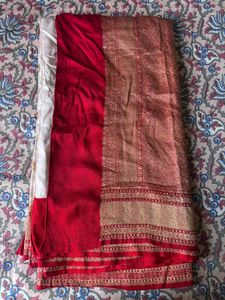 Pure silk kadhua weave banarasi saree