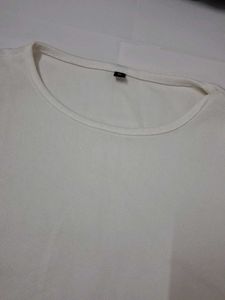 White Crew Neck T-Shirt