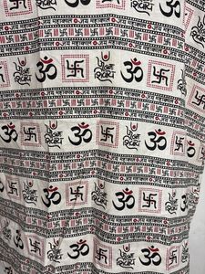 Unique Om &amp; Swastika Print Men's Shirt