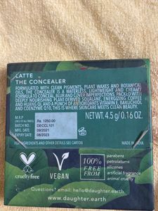 Price Drop Daughter Earth Concealer Latte Shade Used