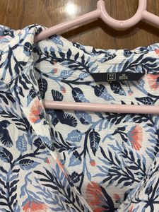 Oversized High-low Shirt Top