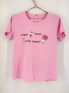 Cute Pink Ice Cream & Milk Bread pajama set
