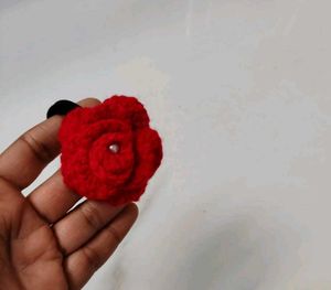 Handmade Crochet Flower Hair rubbers