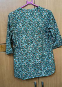 Floral Print Casual Top