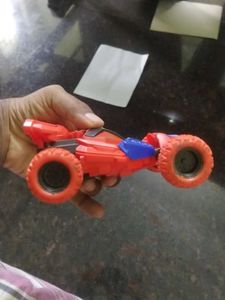 RC Stunt Car Toy one tyre replaced